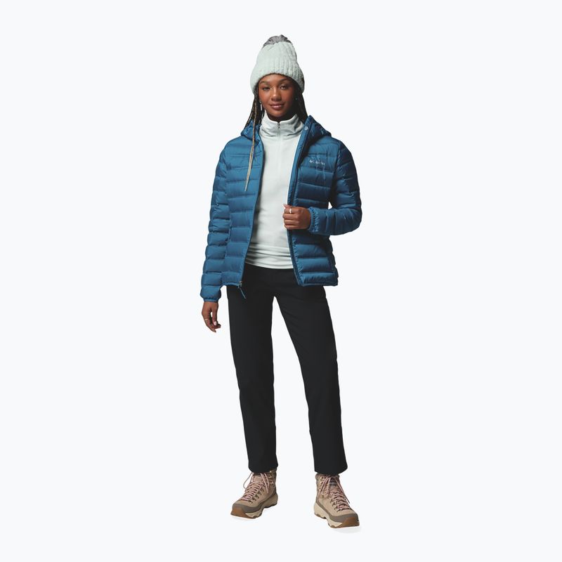 Dámska páperová bunda Columbia Lake 22 II Down Hooded phoenix blue 2