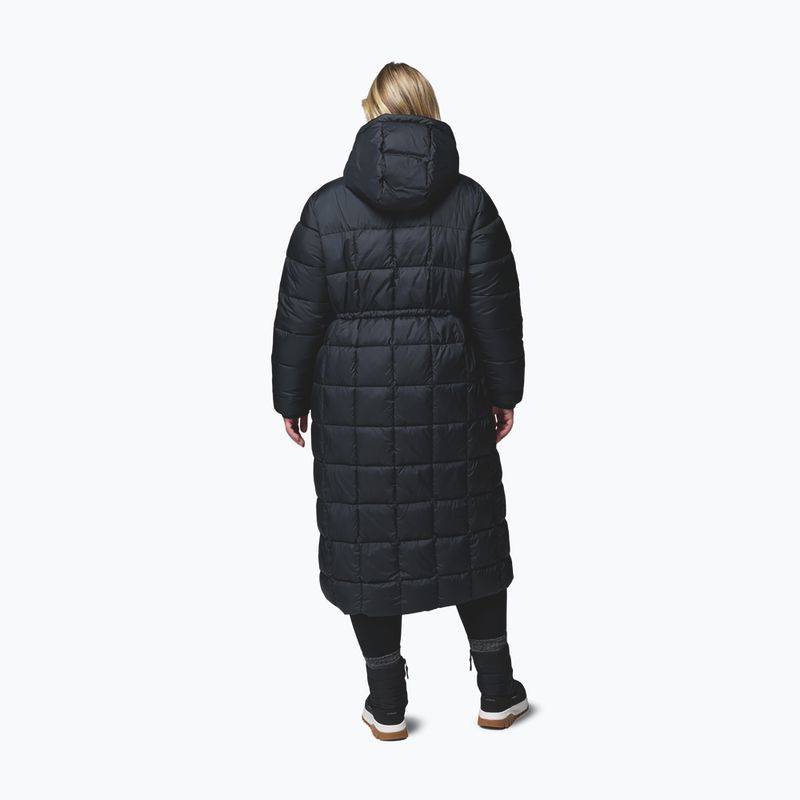 Dámska zateplená bunda Columbia Puffect III Long black 2