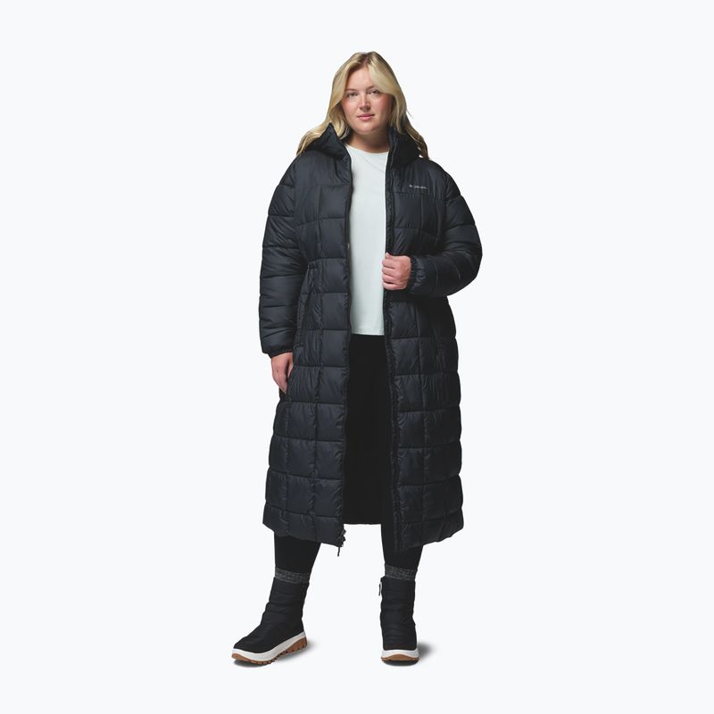 Dámska zateplená bunda Columbia Puffect III Long black 3