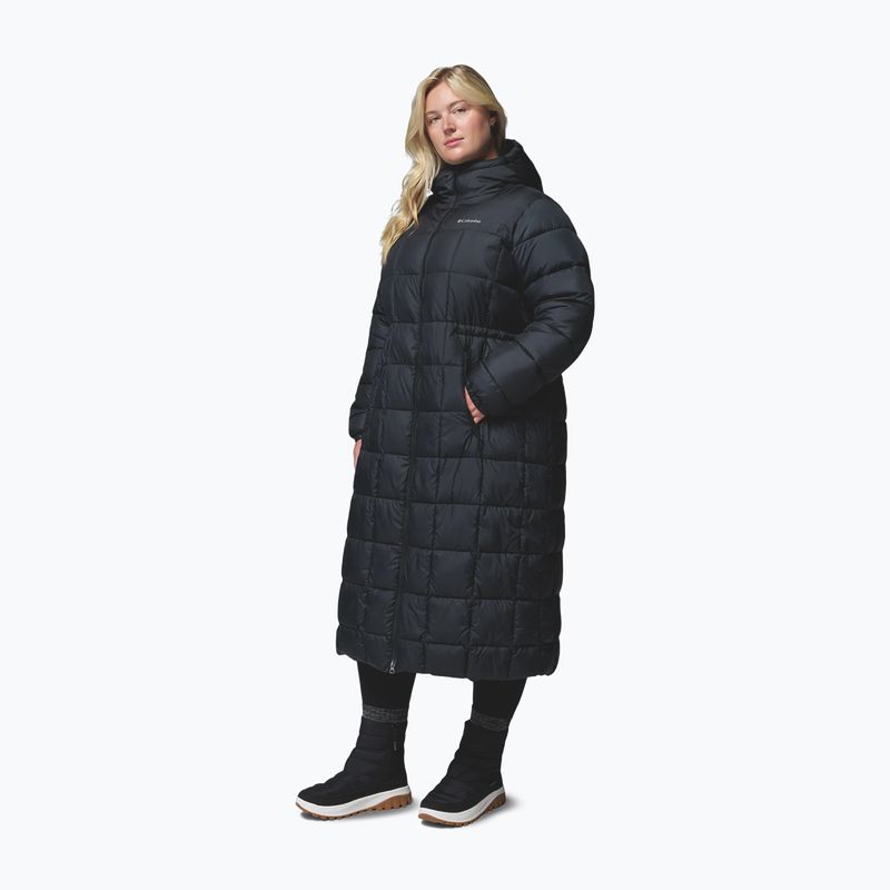 Dámska zateplená bunda Columbia Puffect III Long black 5