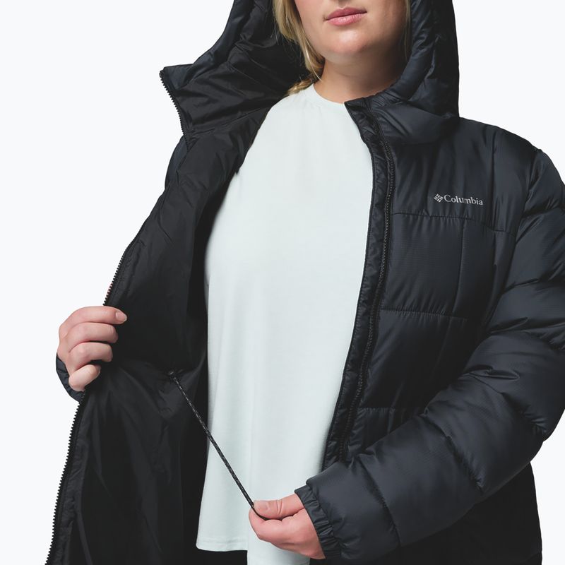 Dámska zateplená bunda Columbia Puffect III Long black 7