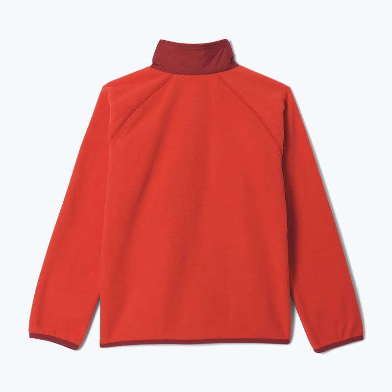 Detská fleecová mikina Columbia Fast Trek V Full Zip super sonic/red oxide 2