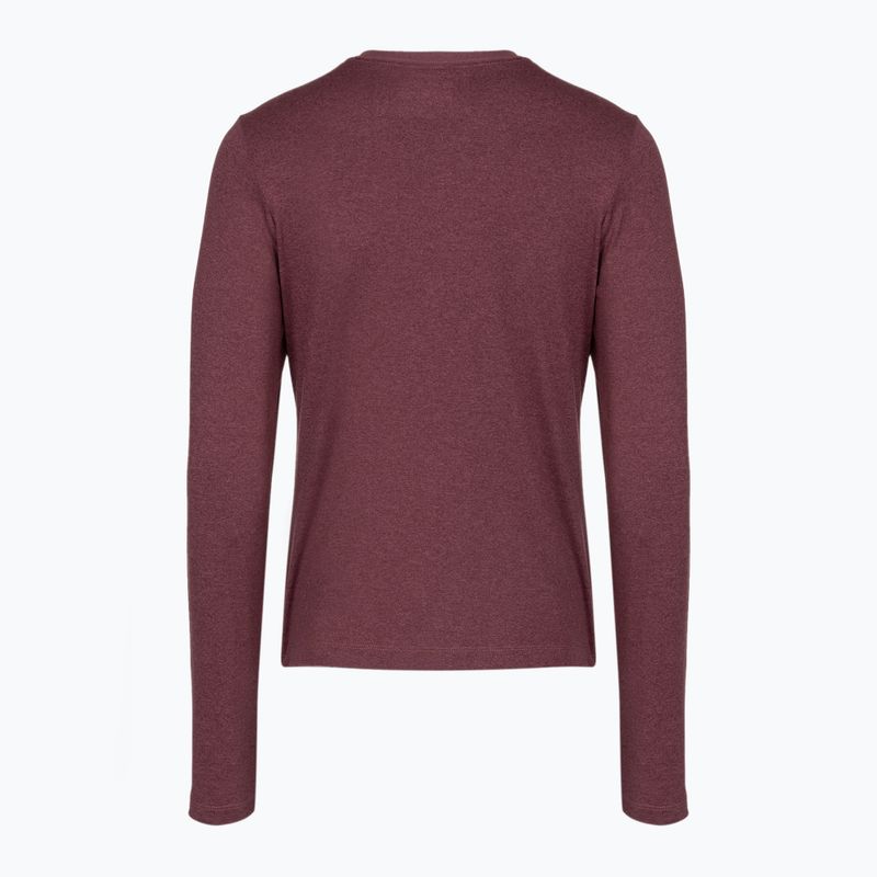 Dámske tričko longsleeve Columbia Parsons Point LS Graphic Tee antique mauve heather/all terrain 7