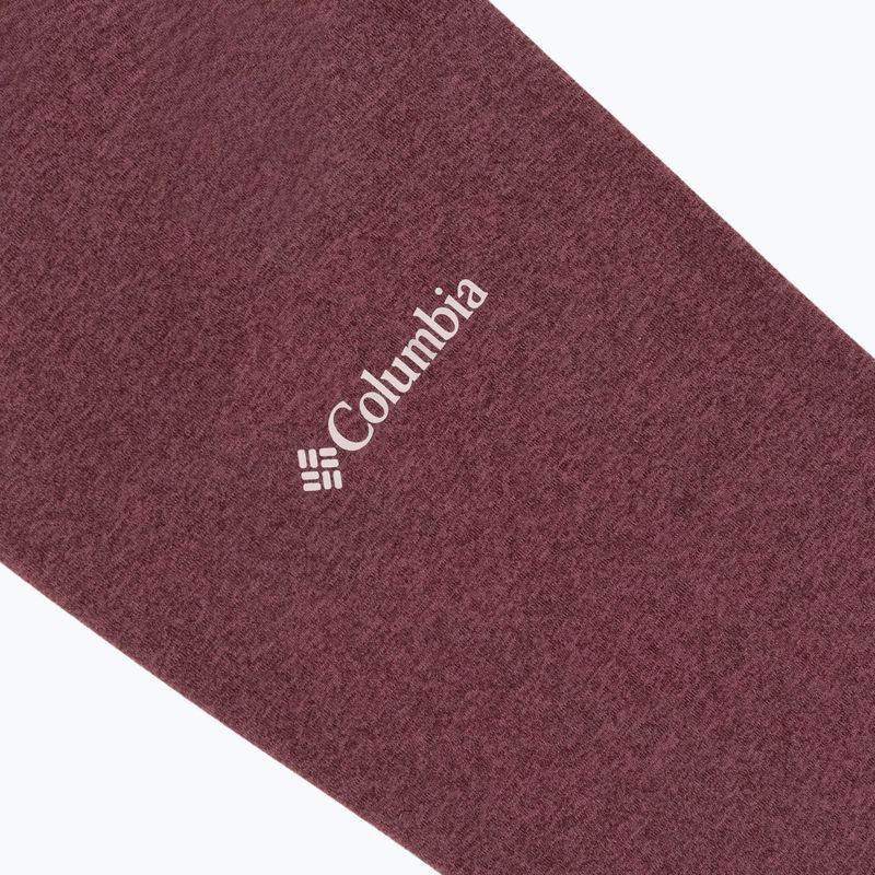 Dámske tričko longsleeve Columbia Parsons Point LS Graphic Tee antique mauve heather/all terrain 9