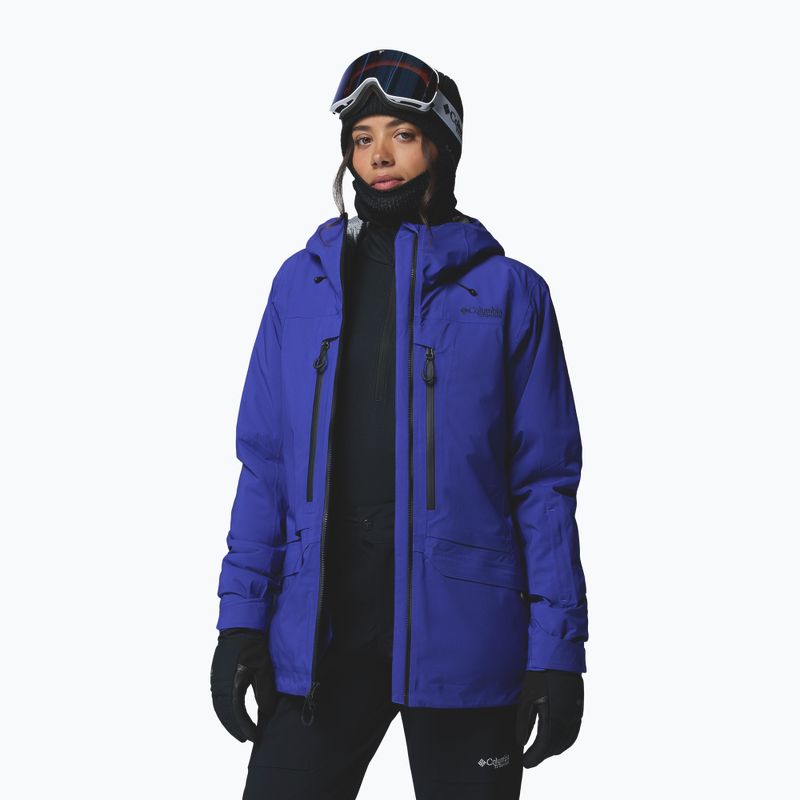 Dámska lyžiarska bunda Columbia Platinum Peak Insulated purple quartz 5