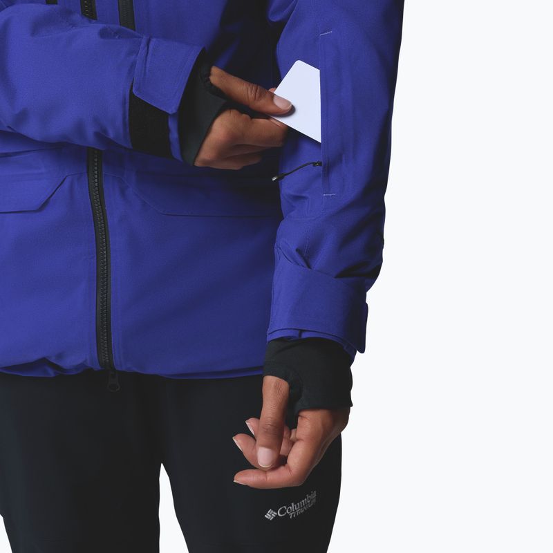 Dámska lyžiarska bunda Columbia Platinum Peak Insulated purple quartz 10
