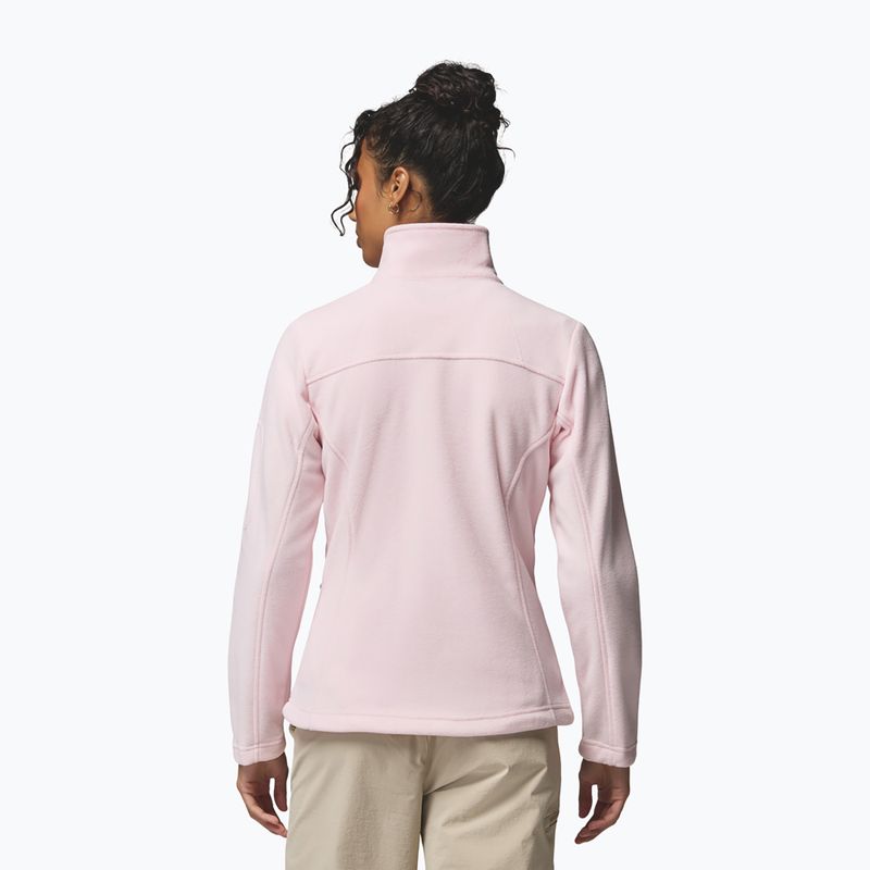Dámska fleecová mikina Columbia Fast Trek II powder pink 3