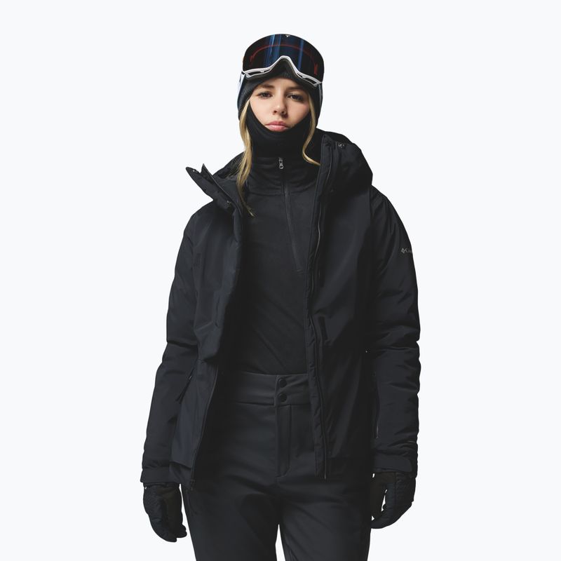 Dámska lyžiarska bunda Columbia Roffe Ridge Down black 4