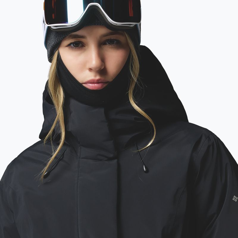 Dámska lyžiarska bunda Columbia Roffe Ridge Down black 6