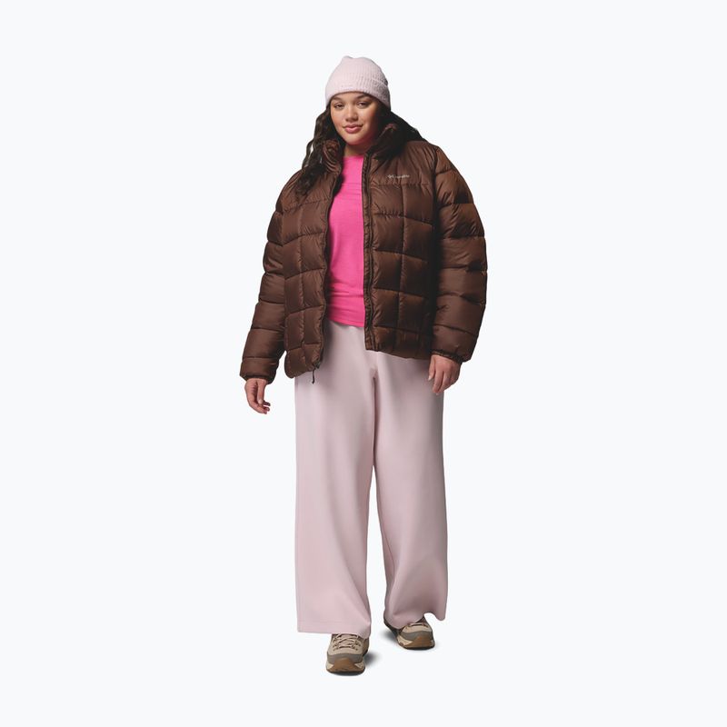 Dámska zateplená bunda Columbia Puffect III Full Zip tobacco 2