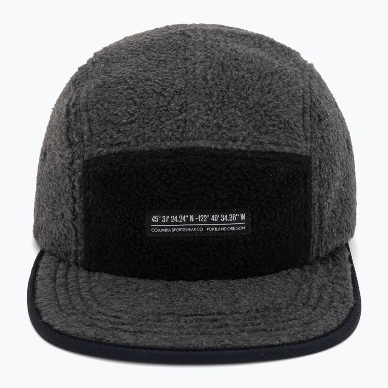 Šiltovka Columbia Creek Side Thermal 5 Panel charcoal heather fleece/black ripstop 2