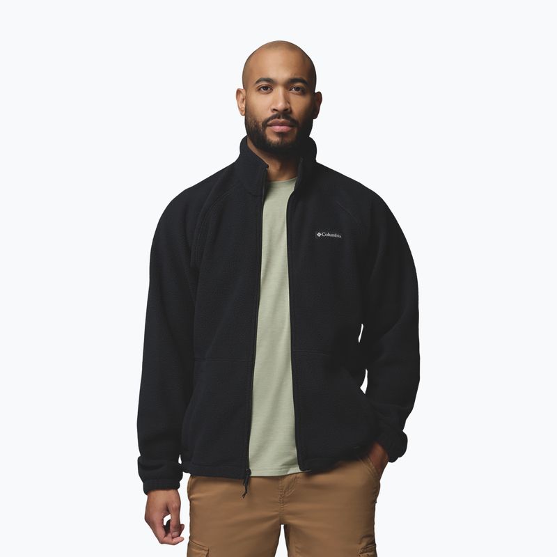 Pánska fleecová mikina Columbia Timber Crest MTR Fleece Full Zip black 4
