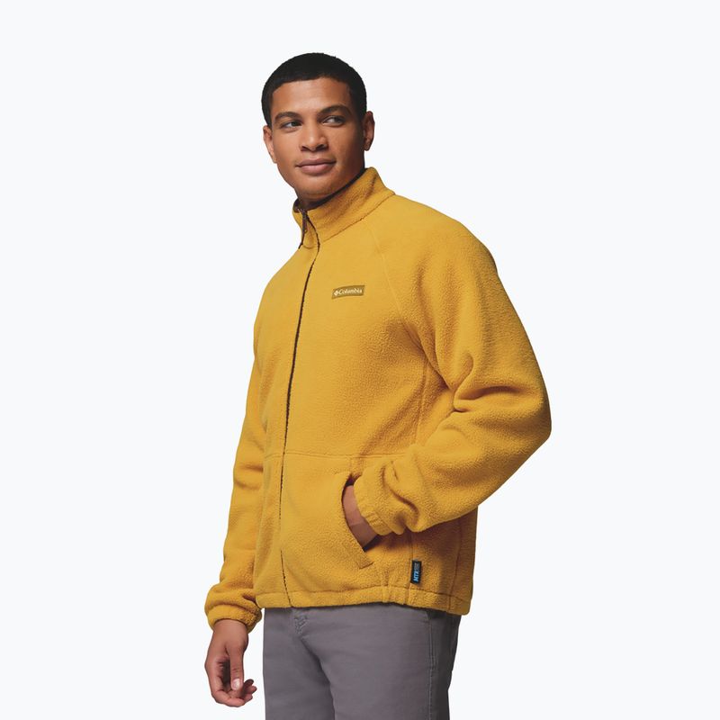 Pánska fleecová mikina Columbia Timber Crest MTR Fleece Full Zip squash 5