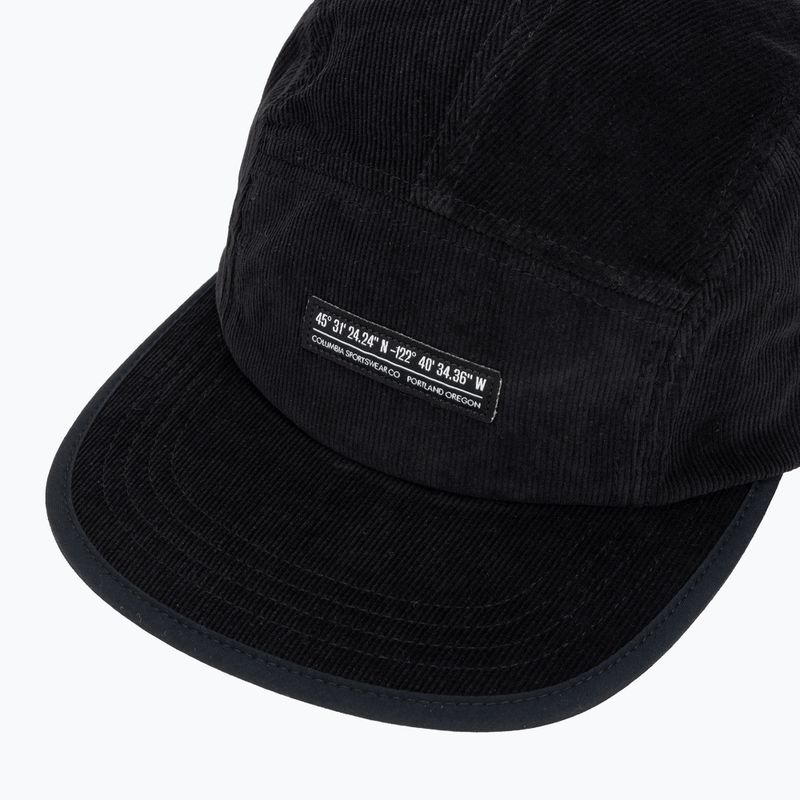Šiltovka Columbia Creek Side Thermal 5 Panel black/corduroy 3