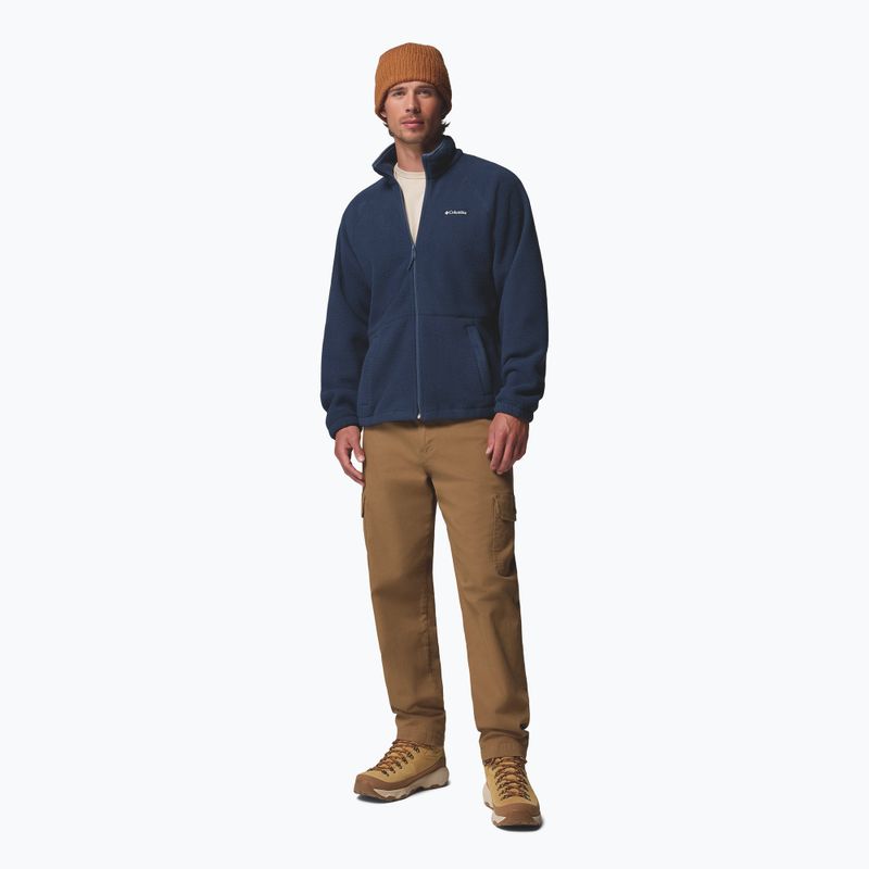 Pánska fleecová mikina Columbia Timber Crest MTR Fleece Full Zip collegiate navy 2