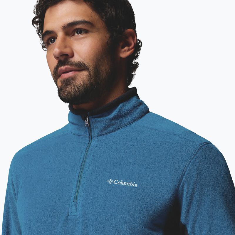 Pánska fleecová mikina Columbia Klamath Range II HZ Phoenix Blue/Black 5