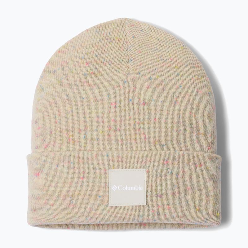 Zimná čiapka Columbia City Trek Heavyweight chalk neps