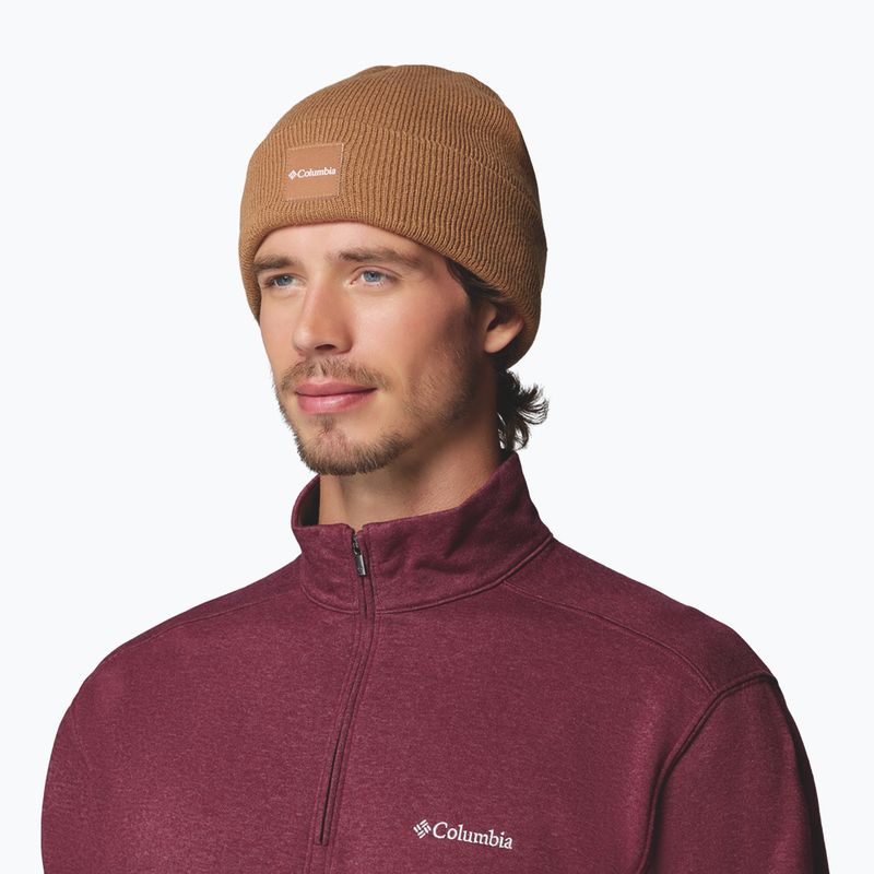 Zimná čiapka Columbia City Trek Heavyweight Camel Brown 2