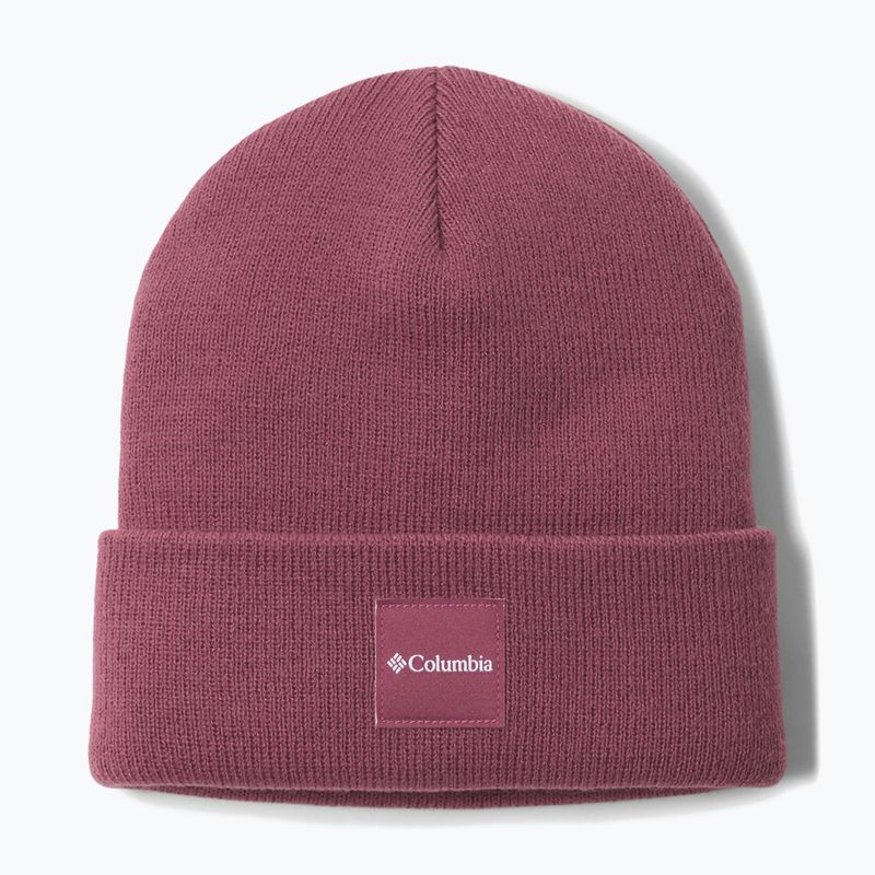 Zimná čiapka Columbia City Trek Heavyweight Antique Mauve