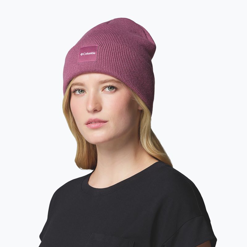 Zimná čiapka Columbia City Trek Heavyweight Antique Mauve 4