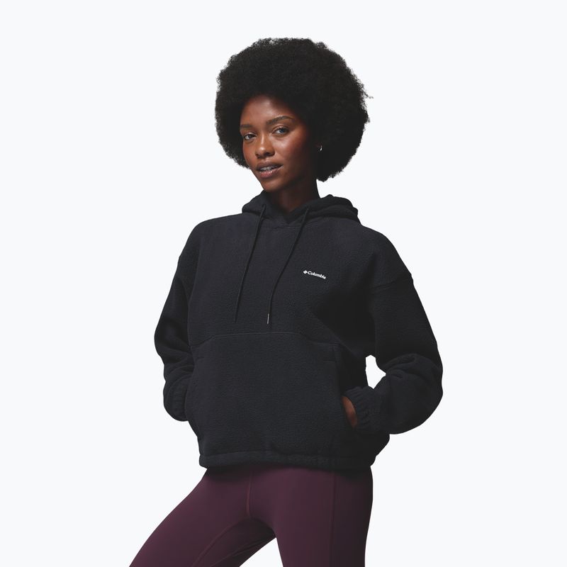Dámska fleecová mikina Columbia Timber Meadow MTR Fleece Hoodie black 4