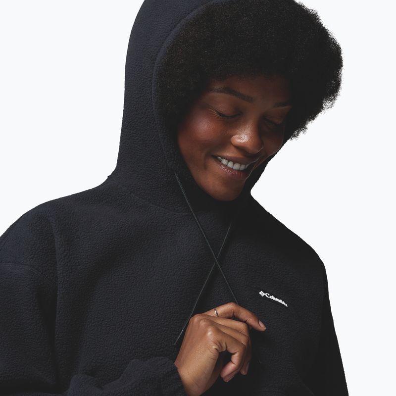 Dámska fleecová mikina Columbia Timber Meadow MTR Fleece Hoodie black 6