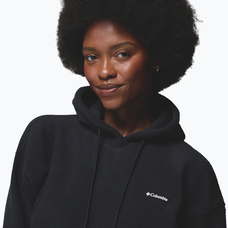 Dámska fleecová mikina Columbia Timber Meadow MTR Fleece Hoodie black 7