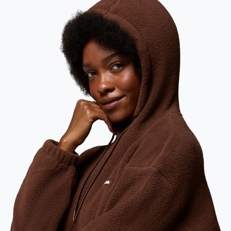 Dámska fleecová mikina Columbia Timber Meadow MTR Fleece Hoodie tobacco 5