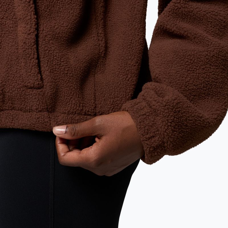 Dámska fleecová mikina Columbia Timber Meadow MTR Fleece Hoodie tobacco 7