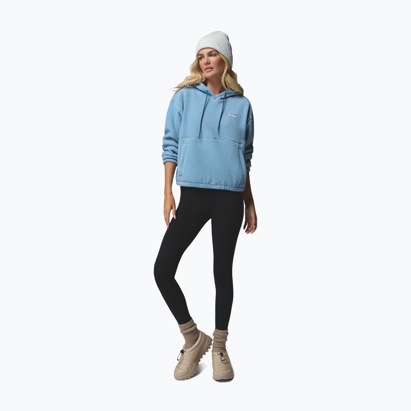 Dámska fleecová mikina Columbia Timber Meadow MTR Fleece Hoodie rainy day 2