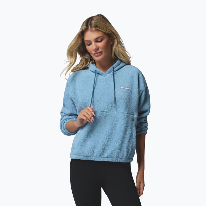 Dámska fleecová mikina Columbia Timber Meadow MTR Fleece Hoodie rainy day 3