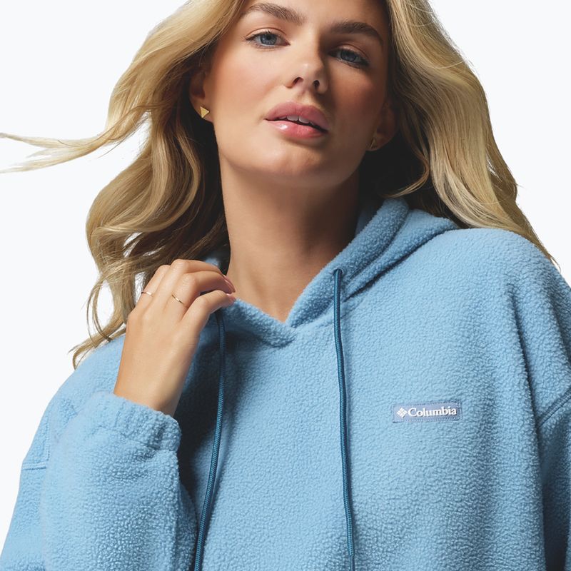 Dámska fleecová mikina Columbia Timber Meadow MTR Fleece Hoodie rainy day 6