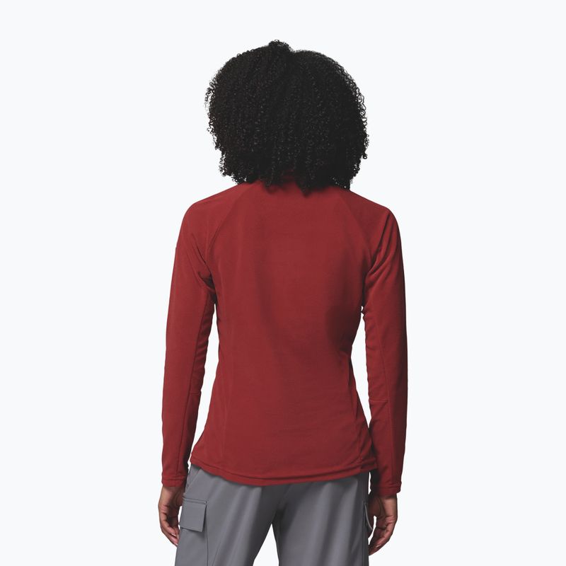 Dámska fleecová mikina Columbia Glacial IV 1/2 Zip Red Oxide 3
