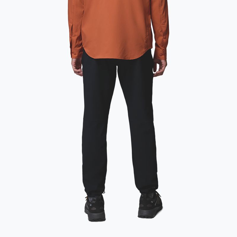 Pánske turistické nohavice Columbia Essential Hike™ Brushed Back black 3