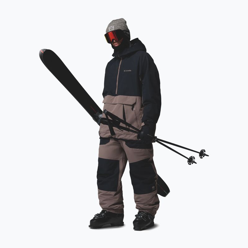 Pánska snowboardová bunda Columbia Coreshot Shell Anorak iron/black 2