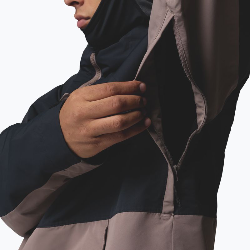 Pánska snowboardová bunda Columbia Coreshot Shell Anorak iron/black 6
