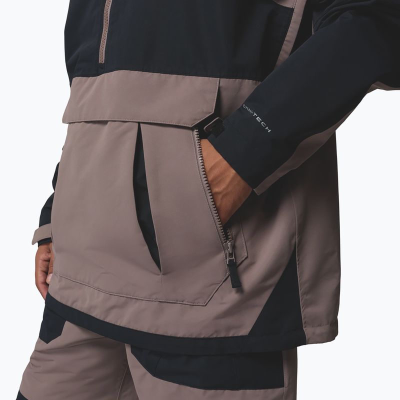Pánska snowboardová bunda Columbia Coreshot Shell Anorak iron/black 8