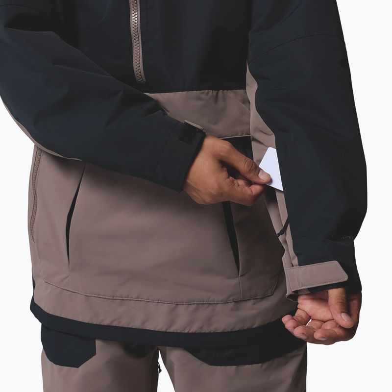 Pánska snowboardová bunda Columbia Coreshot Shell Anorak iron/black 10