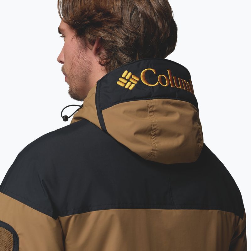 Pánska zateplená bunda Columbia Challenger II Ins Pullover delta/black 10