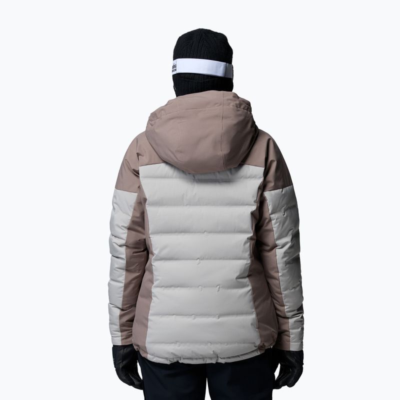 Dámska lyžiarska bunda Columbia Glacier Ridge Down iron/flint grey 3