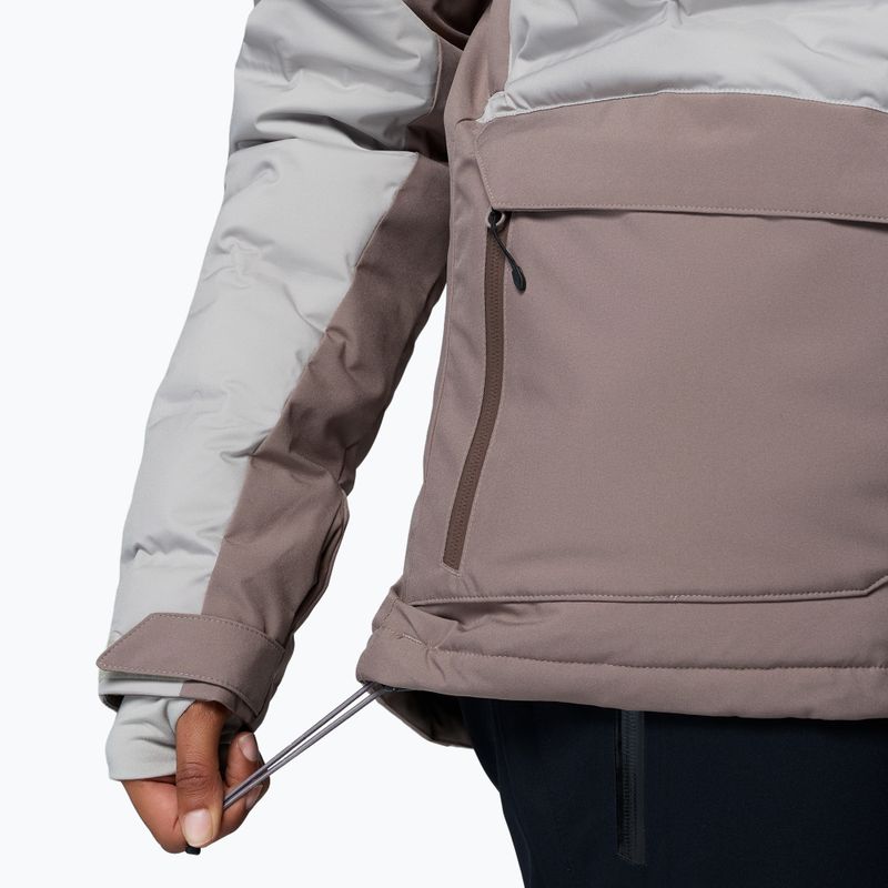 Dámska lyžiarska bunda Columbia Glacier Ridge Down iron/flint grey 11
