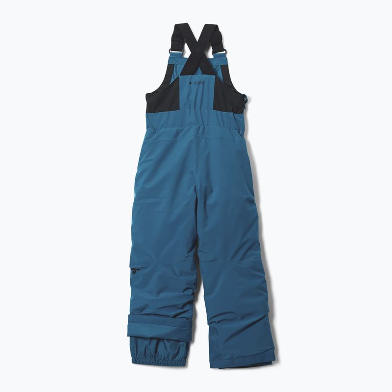 Detské lyžiarske nohavice Columbia Holcomb Grove Bib phoenix blue/black 2