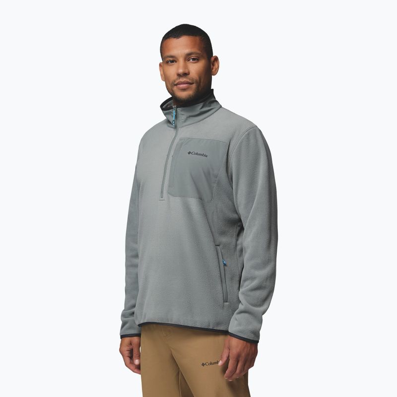 Pánska fleecová mikina Columbia Pacific Arch 200 1/2 Zip Fleece sedona sage 4