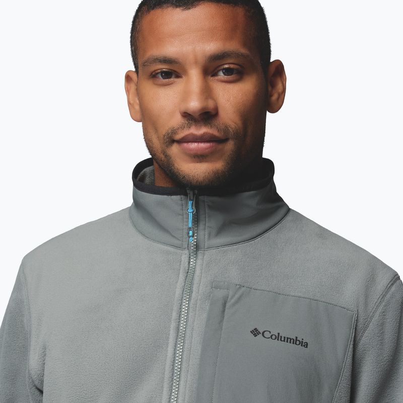 Pánska fleecová mikina Columbia Pacific Arch 200 1/2 Zip Fleece sedona sage 5