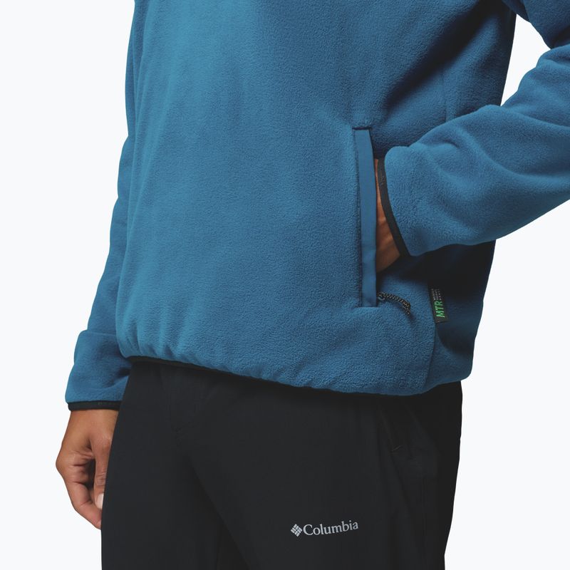 Pánska fleecová mikina Columbia Pacific Arch 200 1/2 Zip Fleece Phoenix Blue 6