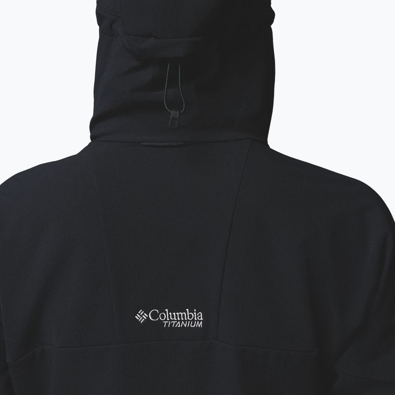 Dámska softshellová bunda Columbia Tennen Mountain Hooded Softshell black 7
