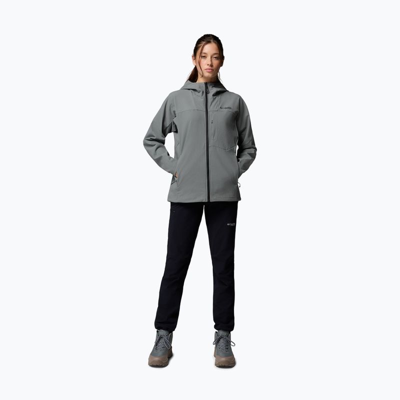 Dámska softshellová bunda Columbia Tennen Mountain Hooded Softshell sedona sage 2