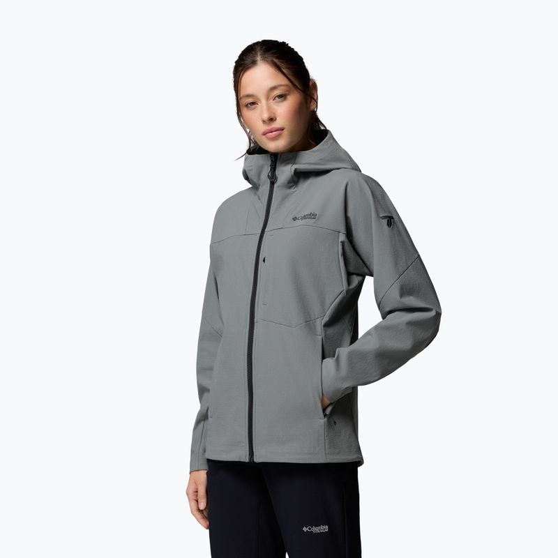 Dámska softshellová bunda Columbia Tennen Mountain Hooded Softshell sedona sage 4