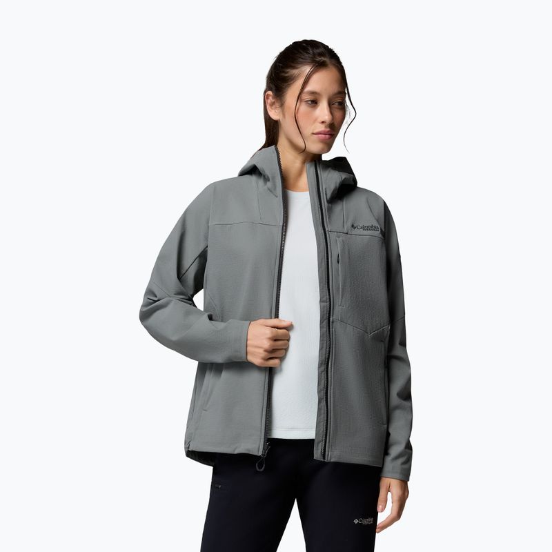 Dámska softshellová bunda Columbia Tennen Mountain Hooded Softshell sedona sage 5