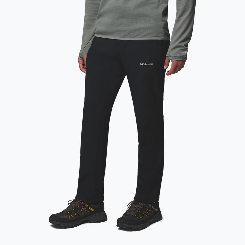 Pánske lezecké nohavice Columbia Essential Hike Warm black 5